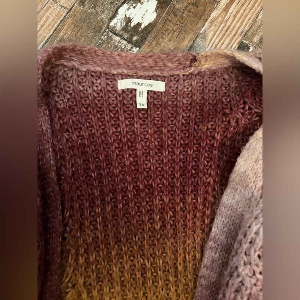 Maurices Open-Knit Cardigan - Picture 3 of 5